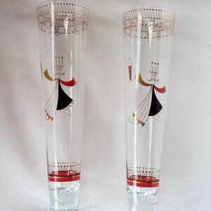 Luca Casini Ritzenhoff Champagne Flutes/Tall Pilsner Beer Glasses